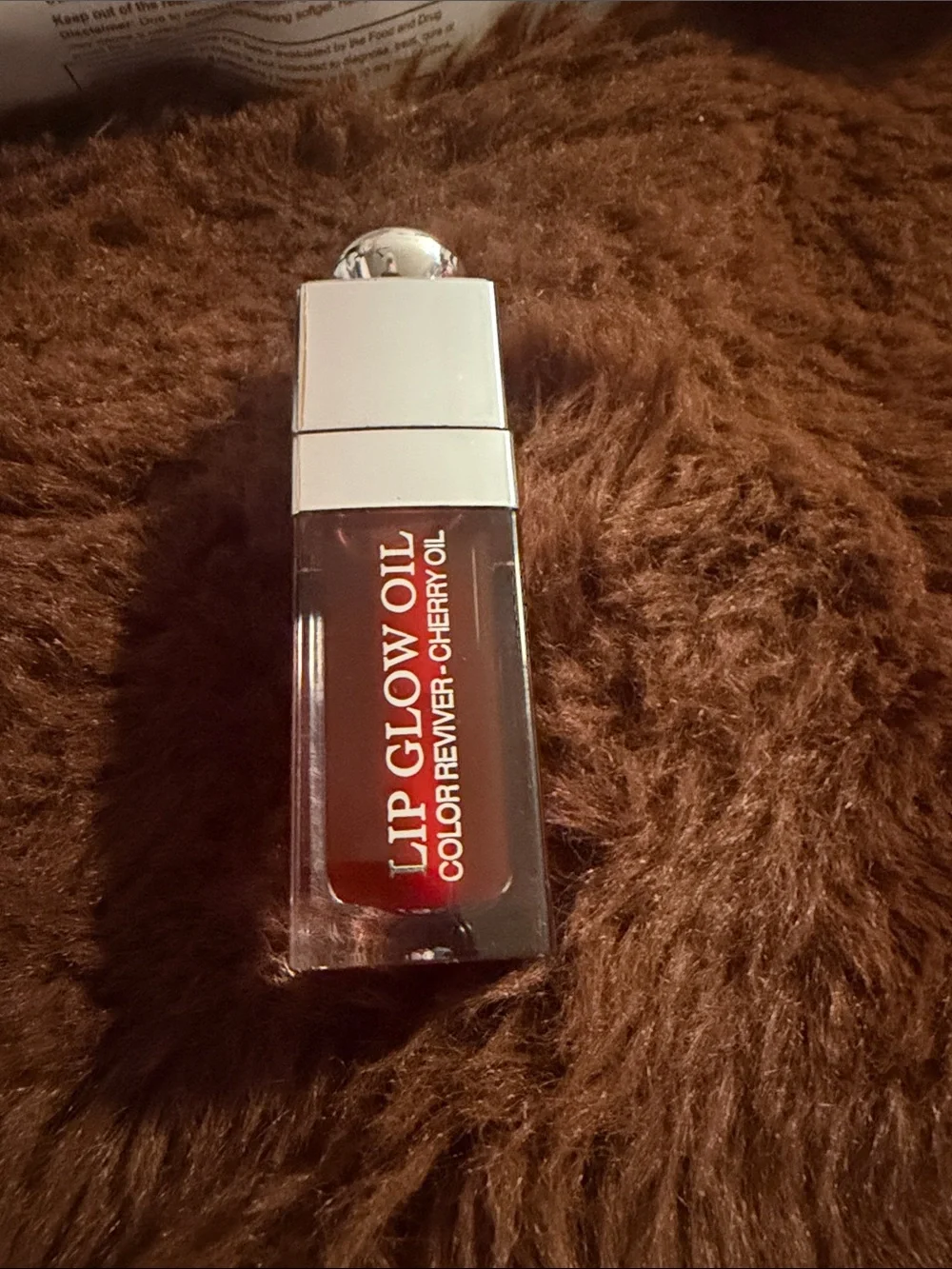 Dior Lip Glow Oil in Cherry Oil - Bronze-New